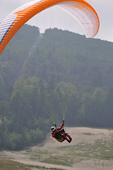 Image showing paragliding sport