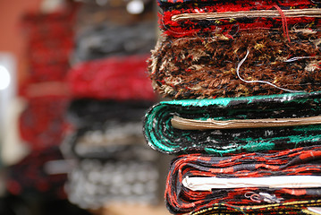 Image showing fabric samples 
