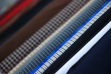 Image showing fabric samples 