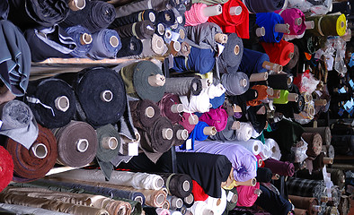 Image showing fabric samples 