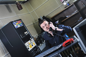 Image showing radio dj