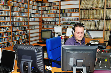 Image showing radio staiton