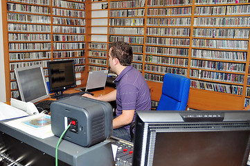Image showing radio staiton