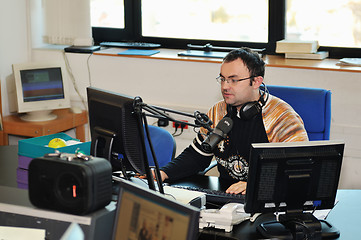 Image showing radio staiton