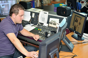 Image showing radio staiton