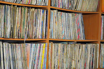 Image showing music collection