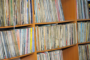 Image showing music collection