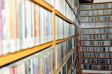 Image showing music collection