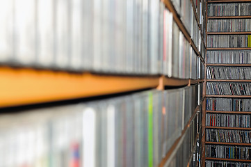 Image showing music collection