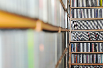 Image showing music collection