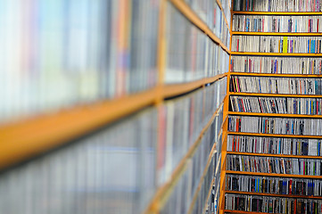 Image showing music collection