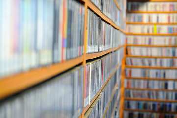 Image showing music collection