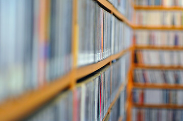 Image showing music collection