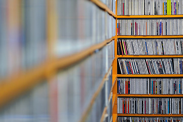 Image showing music collection