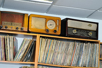 Image showing music collection