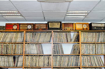 Image showing music collection