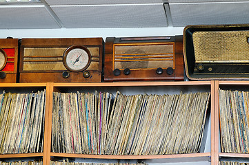 Image showing music collection