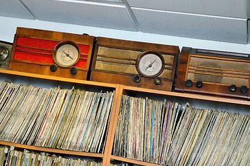 Image showing music collection