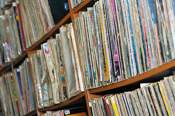 Image showing music collection