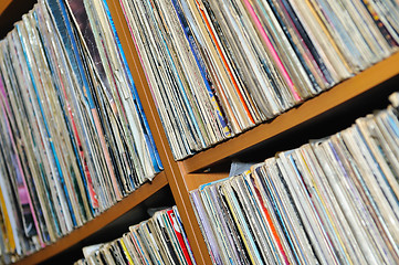 Image showing music collection