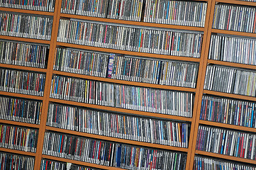 Image showing music collection