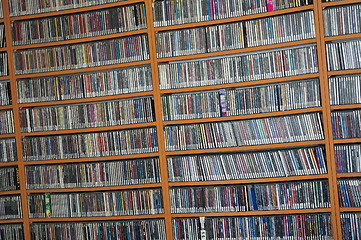 Image showing music collection