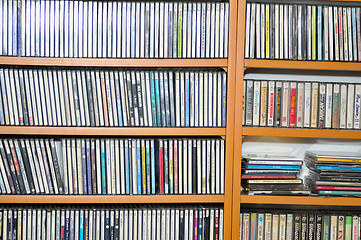 Image showing music collection