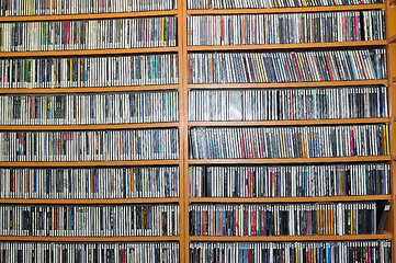 Image showing music collection