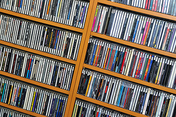 Image showing music collection