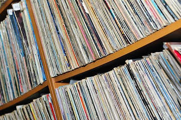 Image showing music collection