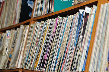 Image showing music collection