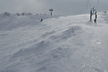 Image showing ski lift