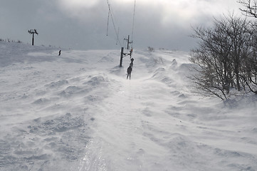 Image showing ski lift