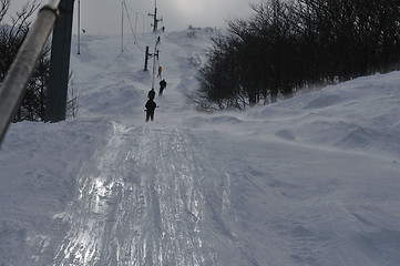 Image showing ski lift