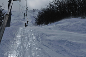 Image showing ski lift