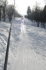 Image showing ski lift