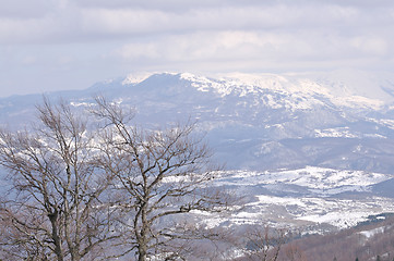 Image showing winter landscape