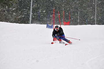 Image showing ski race