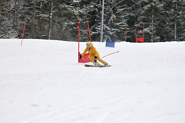 Image showing ski race