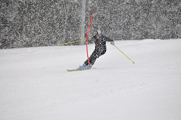 Image showing ski race