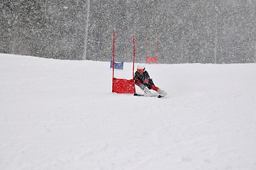 Image showing ski race