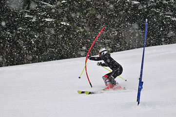 Image showing ski race