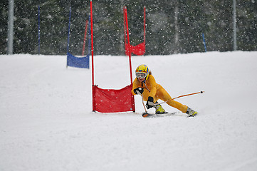 Image showing ski race