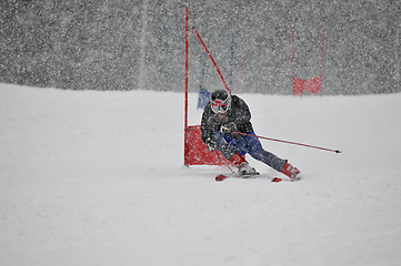 Image showing ski race