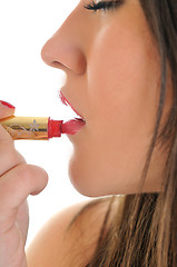 Image showing lipstick makeup