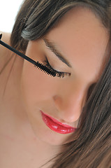 Image showing eyelash mekeup 