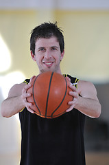 Image showing basketball man