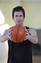 Image showing basketball man