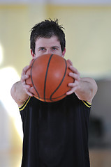 Image showing basketball man