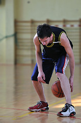 Image showing basketball man